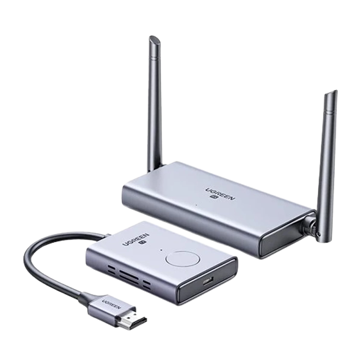 UGreen (50633A) HDMI Extender Wireless - 5GHz Wireless Transmission - 50m - Grey