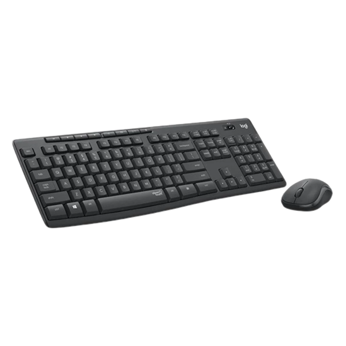 Logitech (920-009801) MK295 Silent Wireless Keyboard and Mouse Combo, AR/US Layout - Black