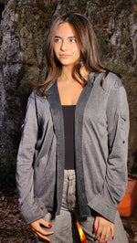 Hoodie Shirt - Light Grey