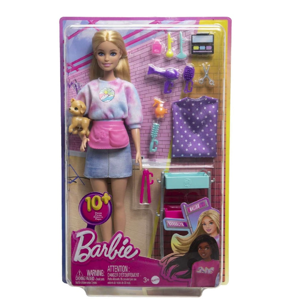 Barbie Doll Malibu Stylist Playset