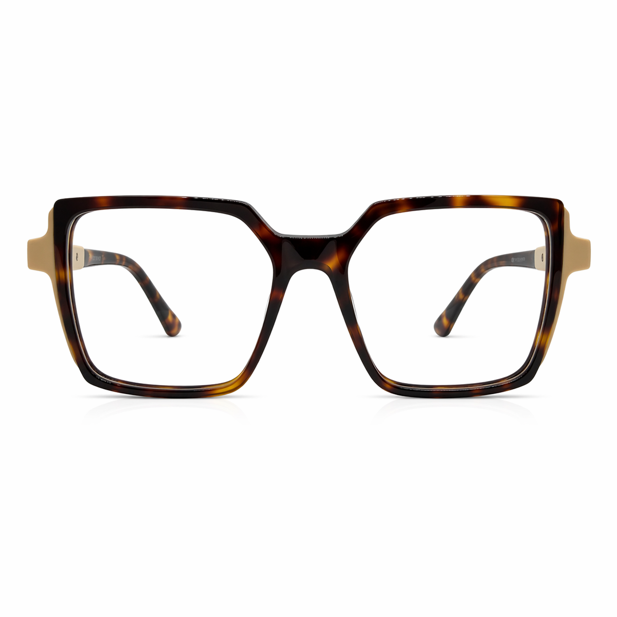Eyeglasses tortoise patterned