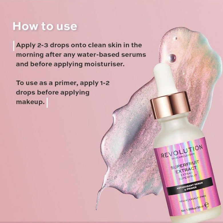 Revolution Skincare-Serum & Primer - Superfruit Extract | Savonera Lebanon
