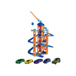 Majorette Garage & Lift Set - 5 Cars