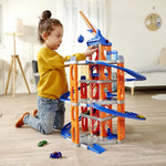 Majorette Garage & Lift Set - 5 Cars