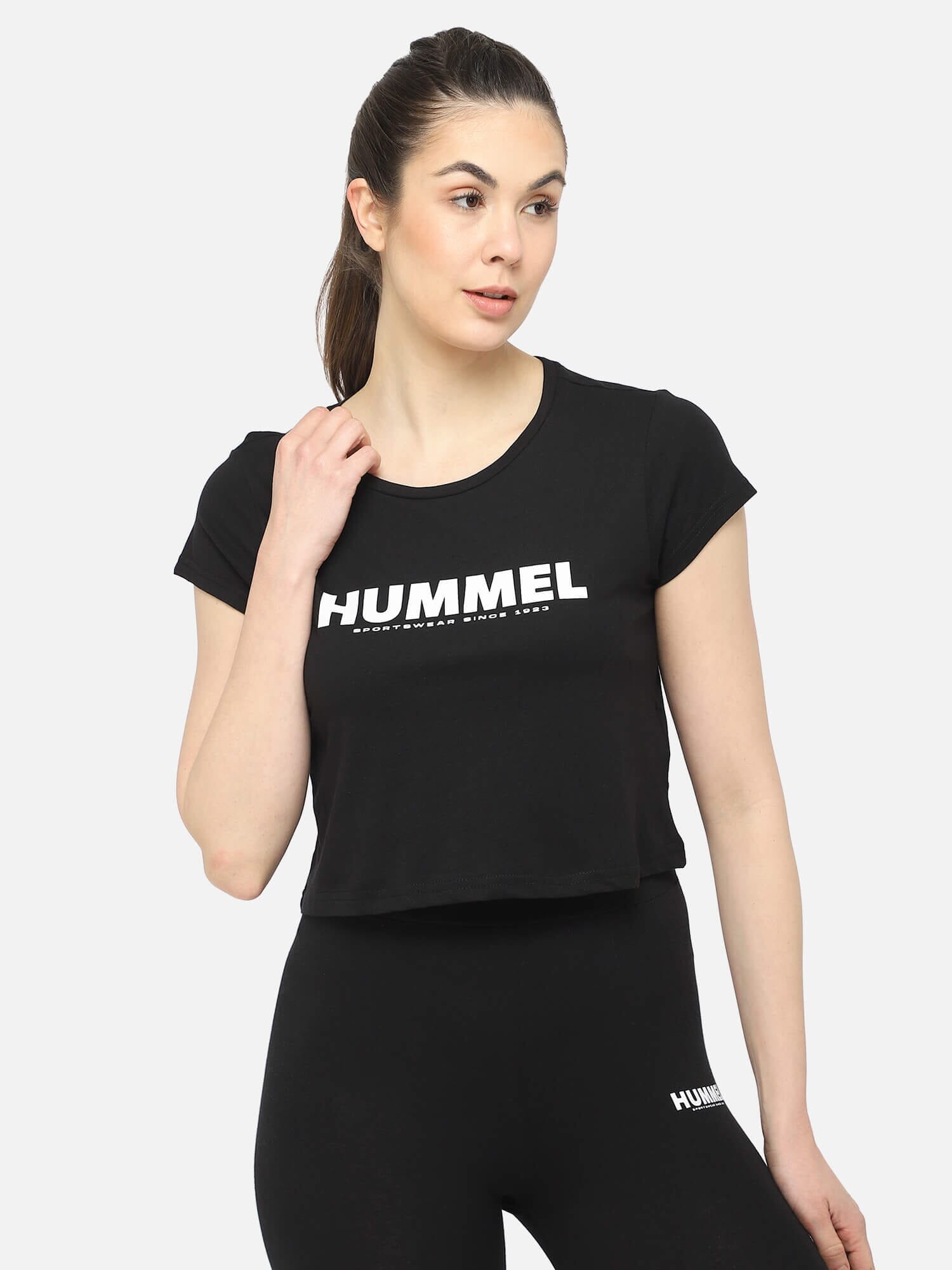 HUMMEL HMLLEGACY WOMAN CROPPED T-SHIRT