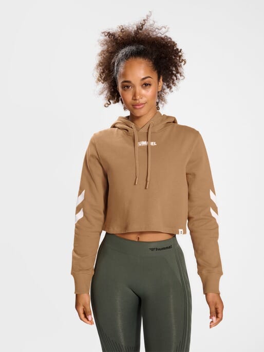 HUMMEL HMLLEGACY WOMAN CROPPED HOODIE