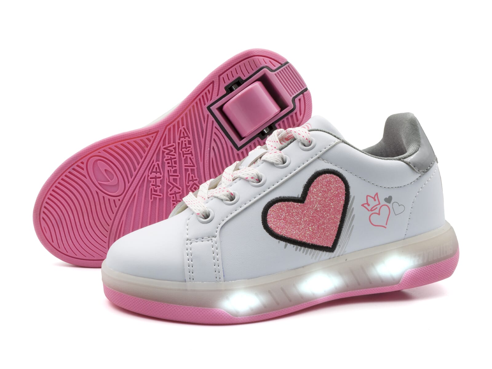 BREEZY ROLLERS 2195670 (WHITE-PINK)