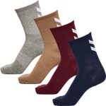 HUMMEL HMLCHEVRON COL 4-PACK SOCKS MIX