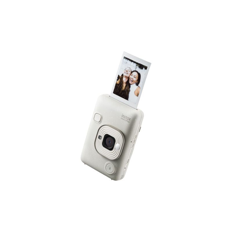 Fujifilm Instax HM1 Liplay Hybrid Instant Camera (Misty White)