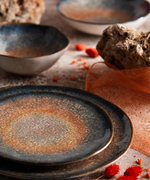 Efesto Porcelain Deep Plate