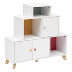 Circus Storage Cabinet with 50s Spirit Wood Base
