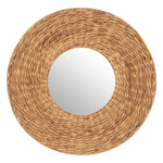 HYACINTH MIRROR LORENA - Stylish Water Hyacinth Frame