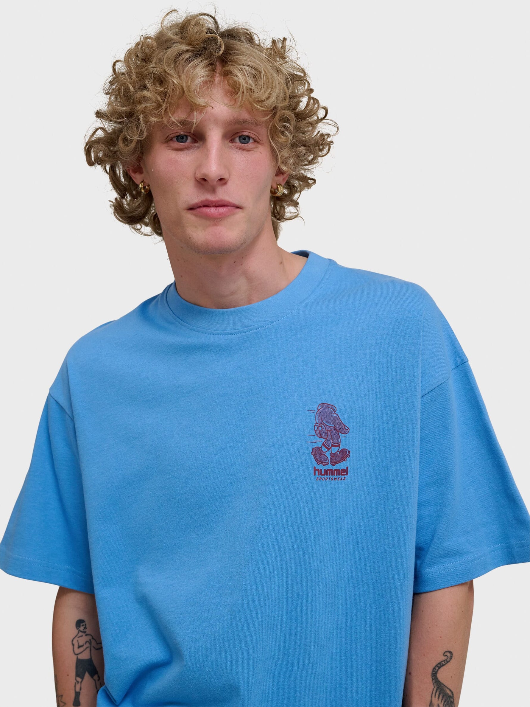 HUMMEL hmlLOOSE T-SHIRT S/S BEES STADIUM