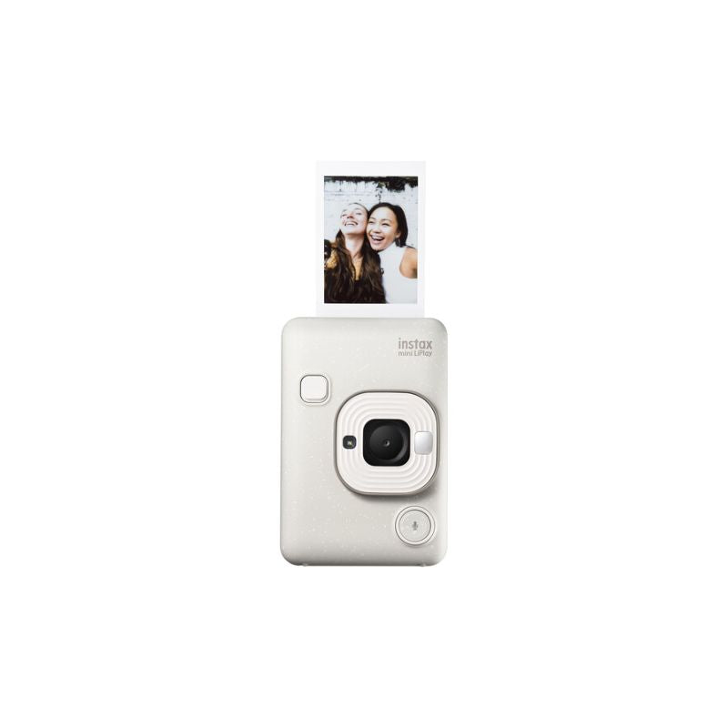 Fujifilm Instax HM1 Liplay Hybrid Instant Camera (Misty White)