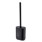 Oval Toilet Brush Matte Polyresin Minimalist Bathroom Accessory