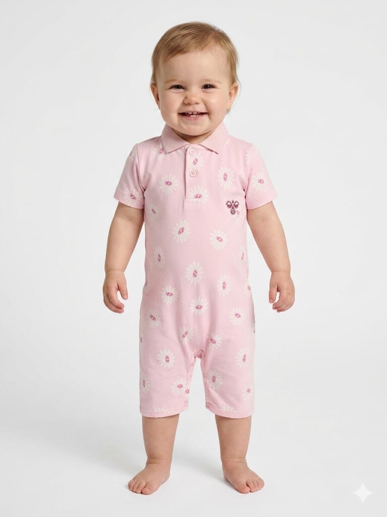 HUMMEL HMLMINI REG POLO BODYSUIT S/S