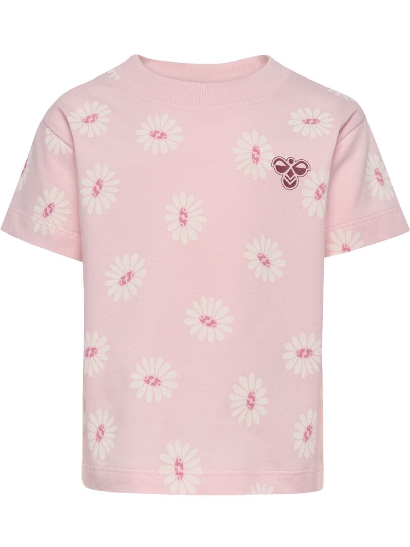 HUMMEL HMLMINI LOOSE FLOWER T-SHIRT S/S