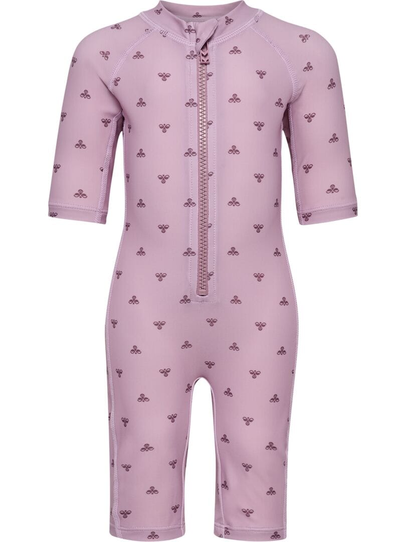 HUMMEL HMLMINI BEE AOP SWIMSUIT 3/4 SL