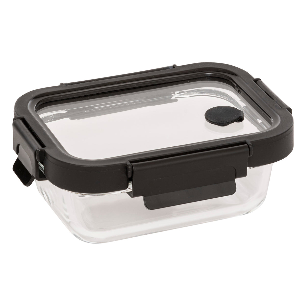 Clipeat+ rectangular box - Boro Glas storage container, 0.37L/1.8L