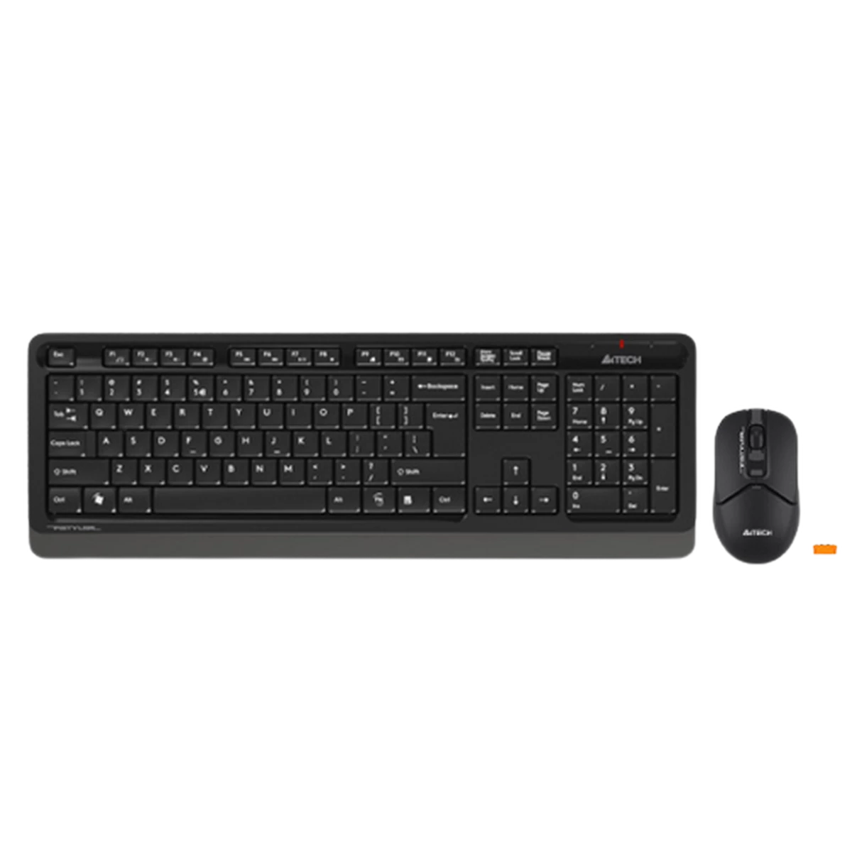 A4Tech (FG1012) FStyler Wireless Keyboard & Mouse Combo - US/AR Layout - Black