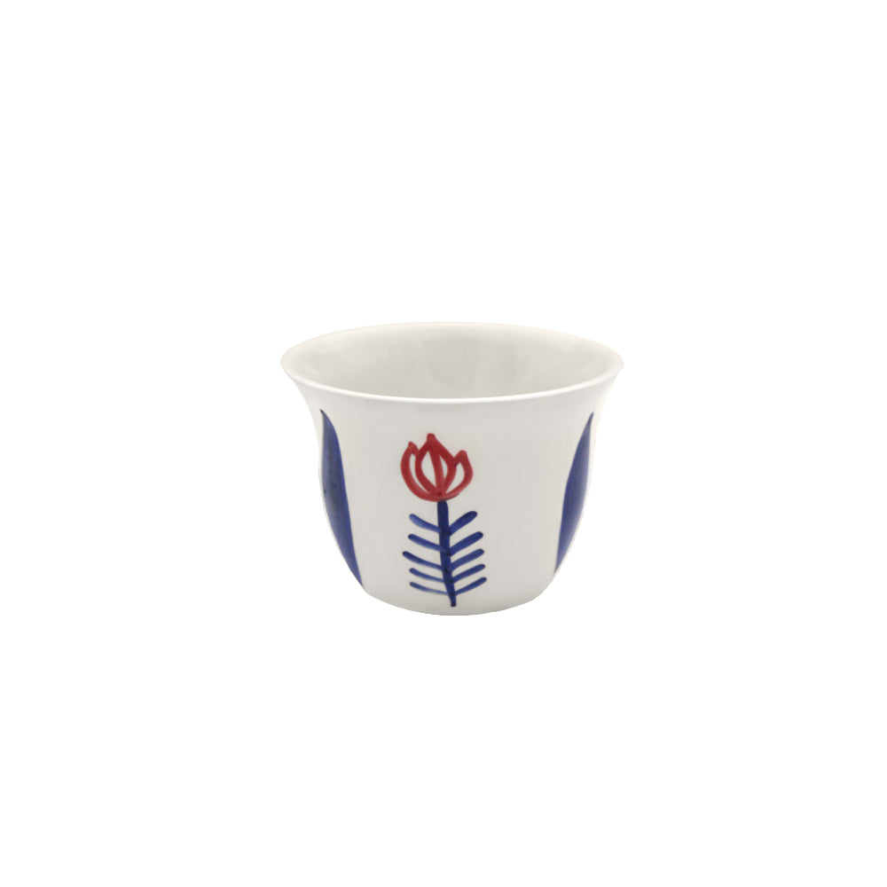 Blue Tulip Tea Cup