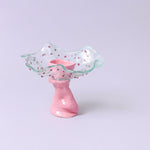 Handmade Glass Ceramic Serving Bowl
