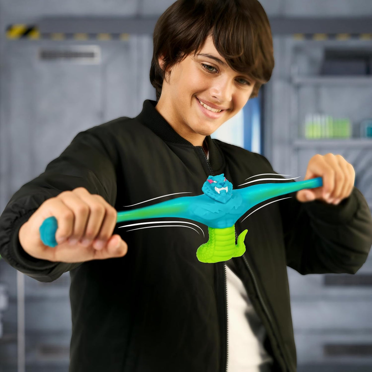 MrBeast Lab Hyper Fusion Cobra Panther Stretchy Figure