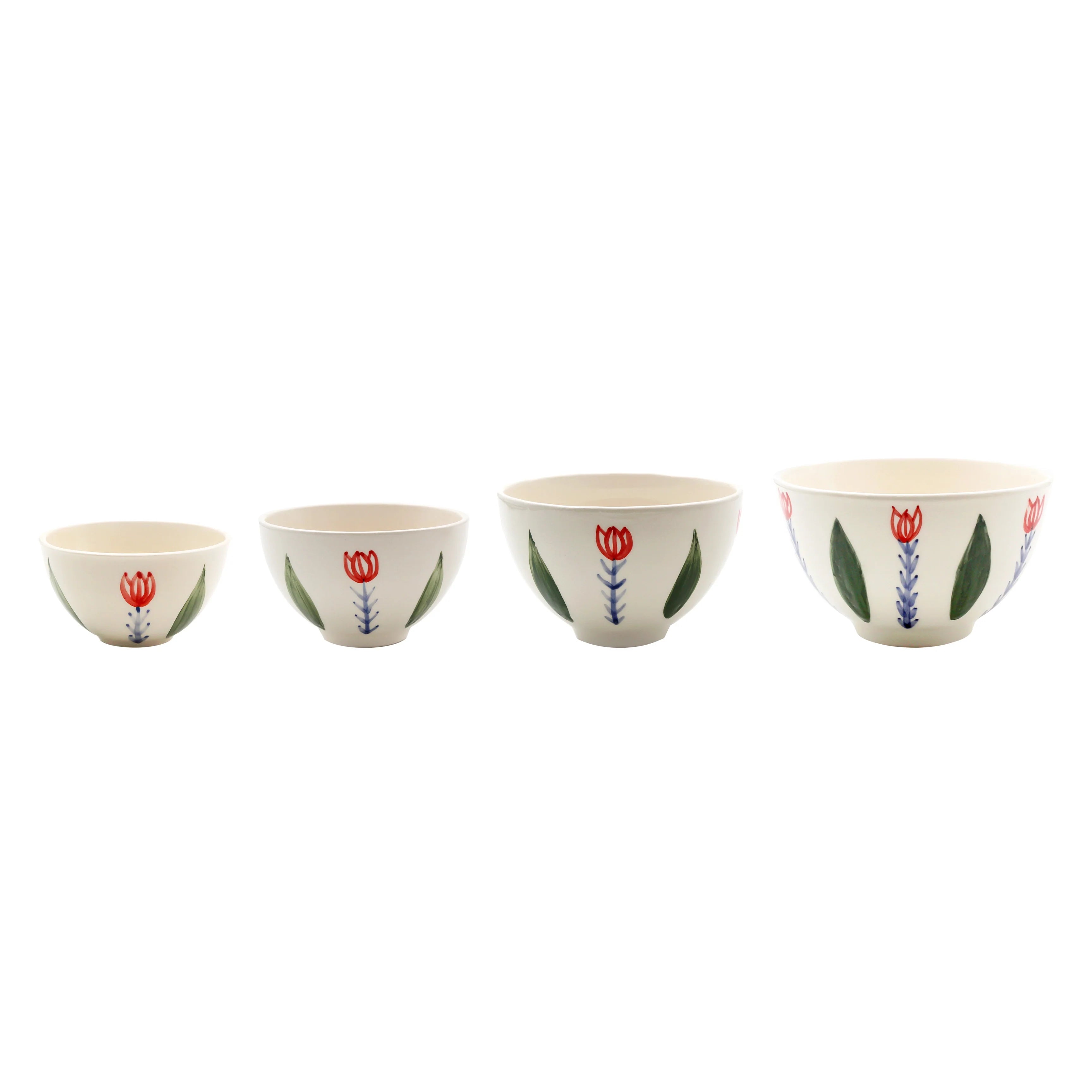 Green Tulip Bowl