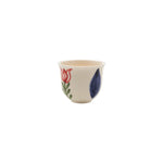 Blue Tulip Coffee Cups - Set Of 4