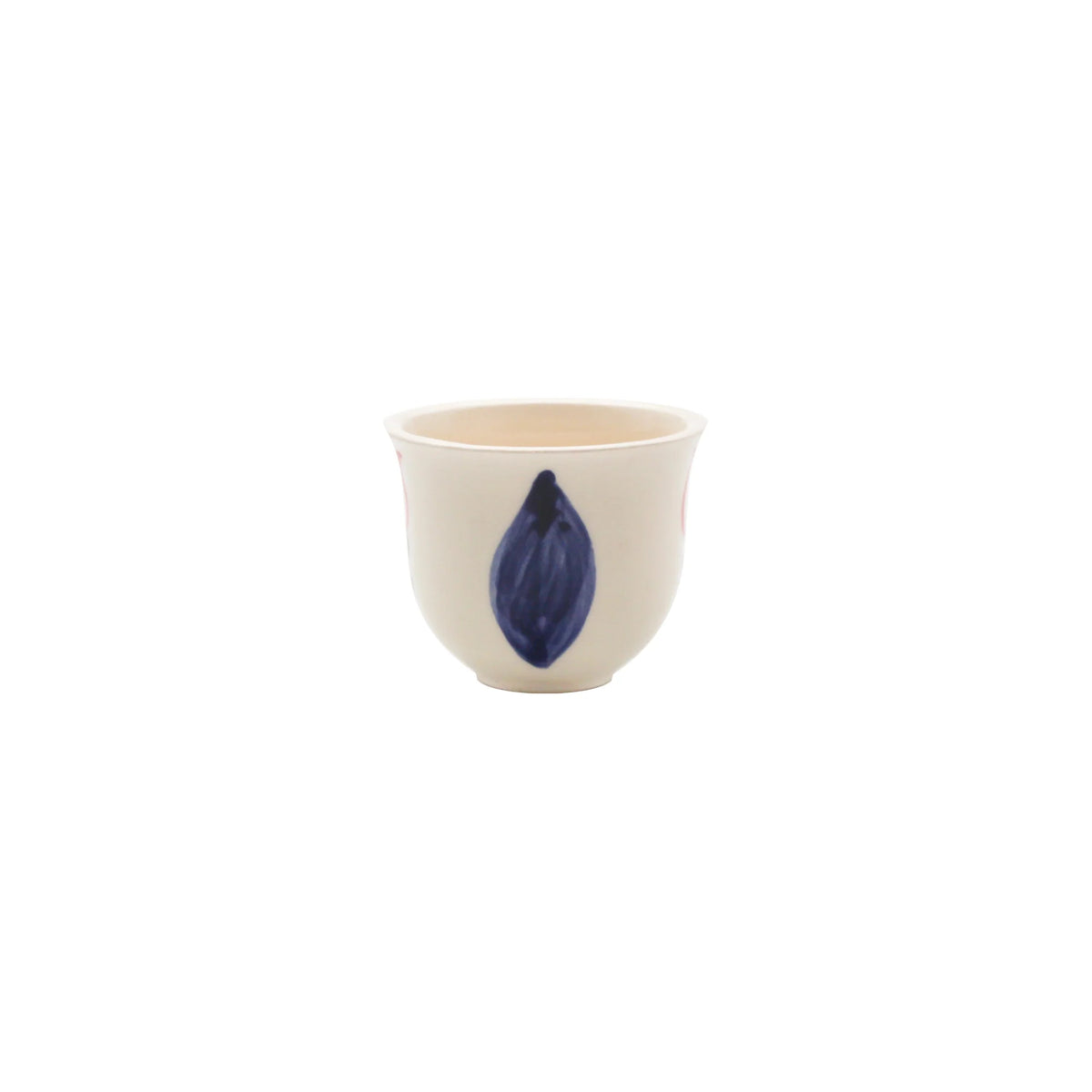 Blue Tulip Coffee Cups - Set Of 4