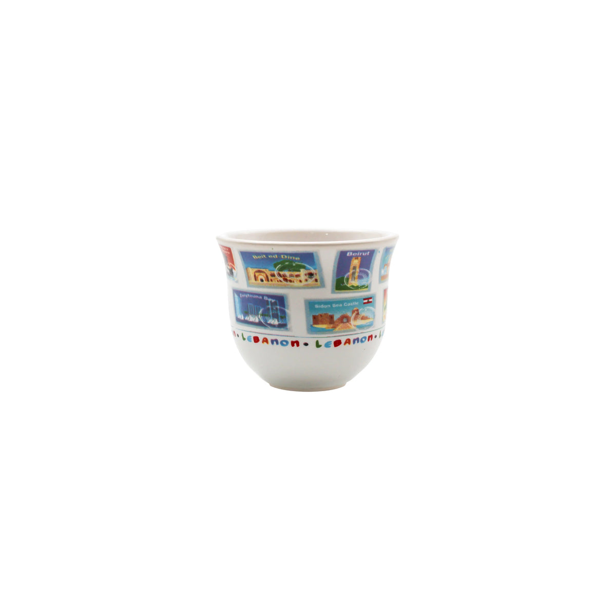 Lebanon Stamps Coffee Cups