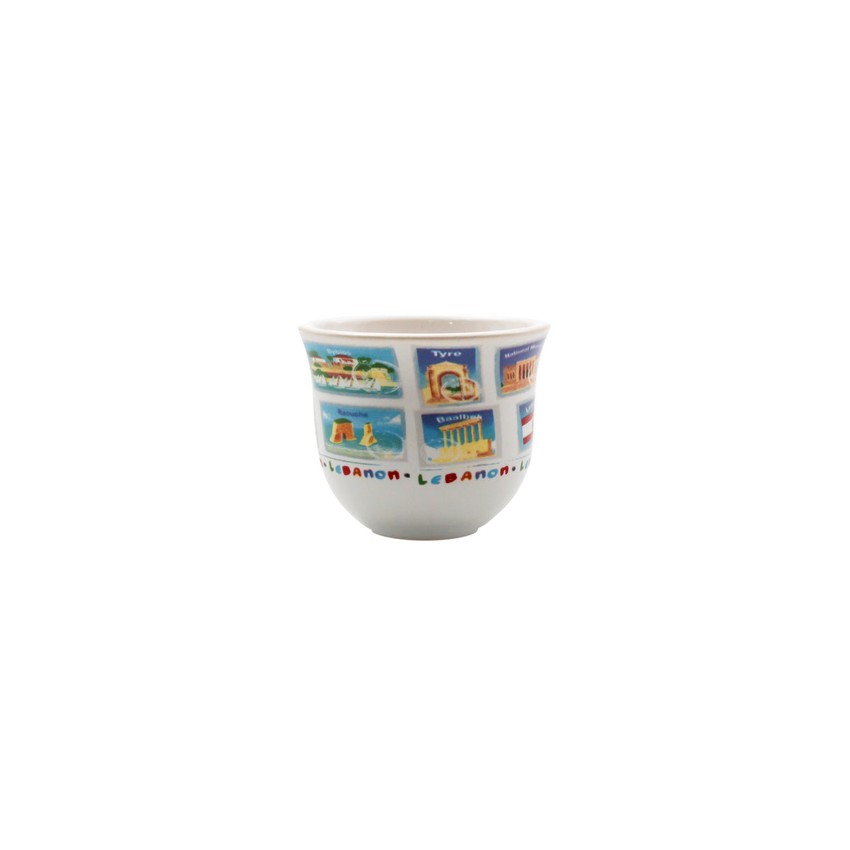 Lebanon Stamps Coffee Cups