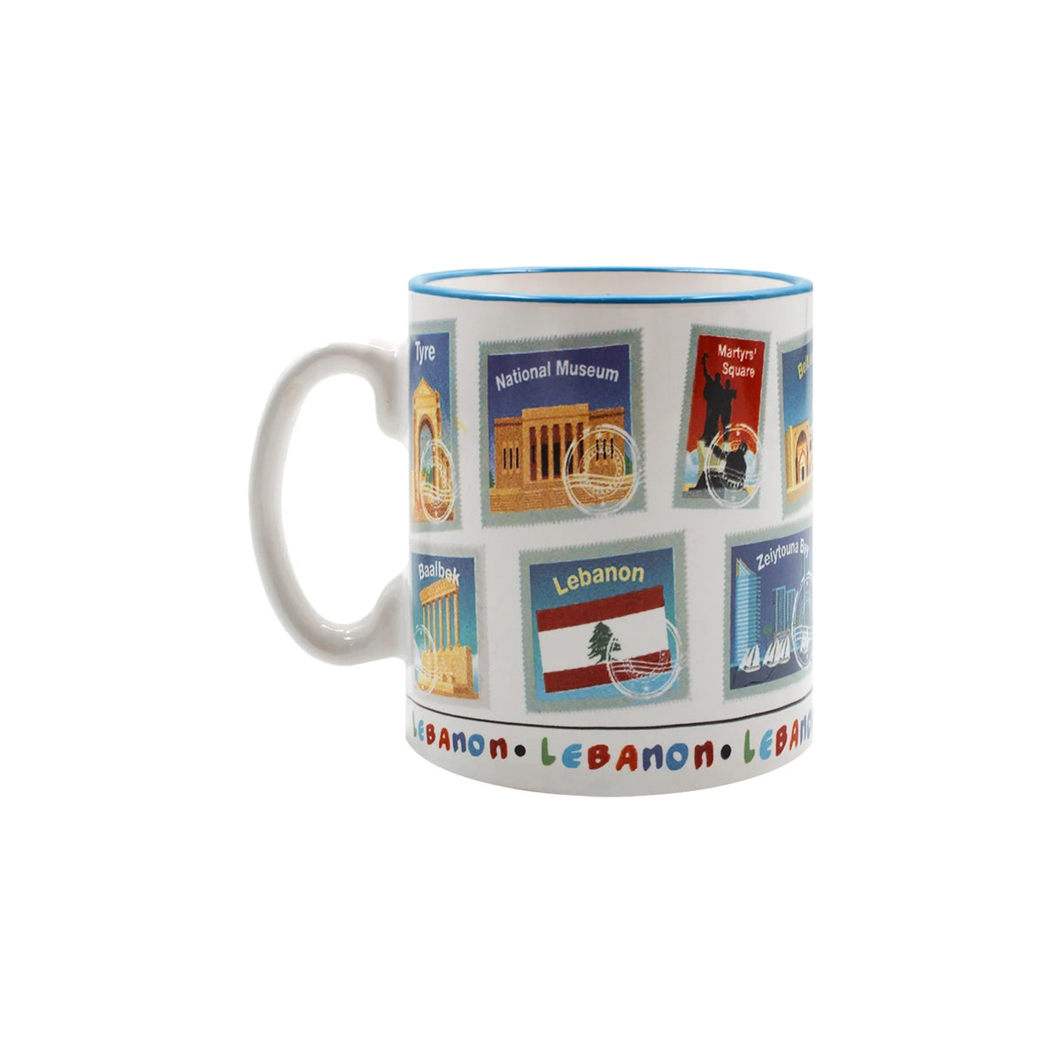 Lebanon Stamps Classic Mug