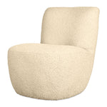Eve Terry Fabric Relax Armchair Plush Modern Accent Chair