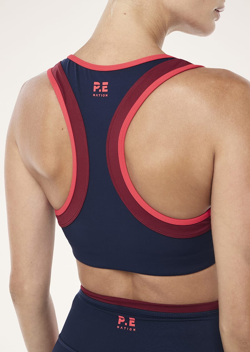 P.E NATION CONVEX SPORTS BRA