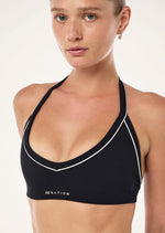 P.E NATION LAYBACK HALTER SPORTS BRA