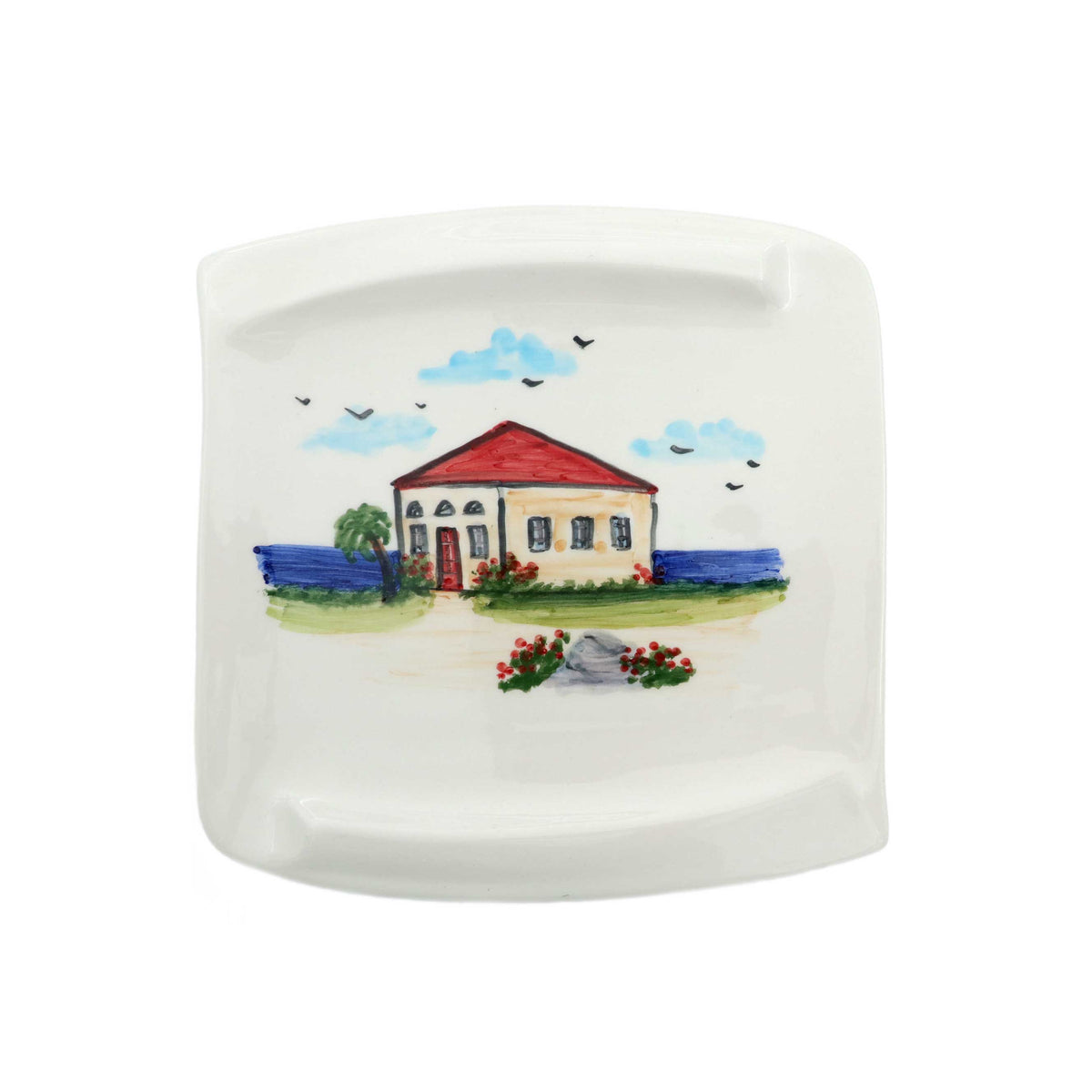 Lebanese House Square Plate