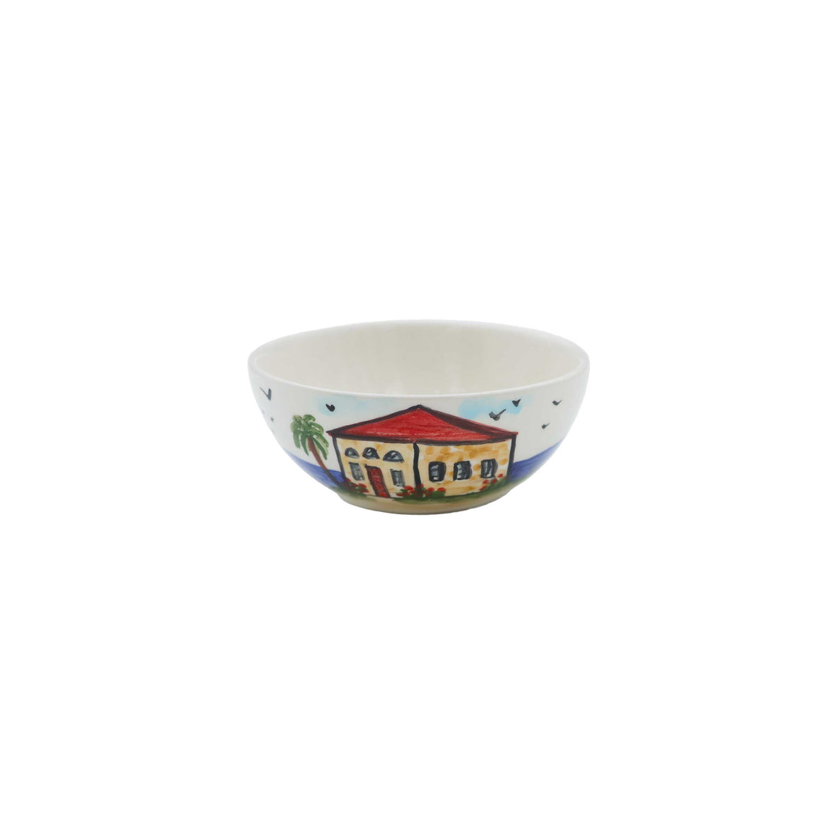 Lebanese House Ceramic Bowl