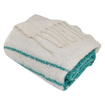 Mohair Effect Plaid "Flow" Throw - OEKO-TEX Polyester, 170 x 130 cm