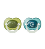 Tommee Tippee NightGlow Dummy (2 Pack) – 18-36 Months Assorted