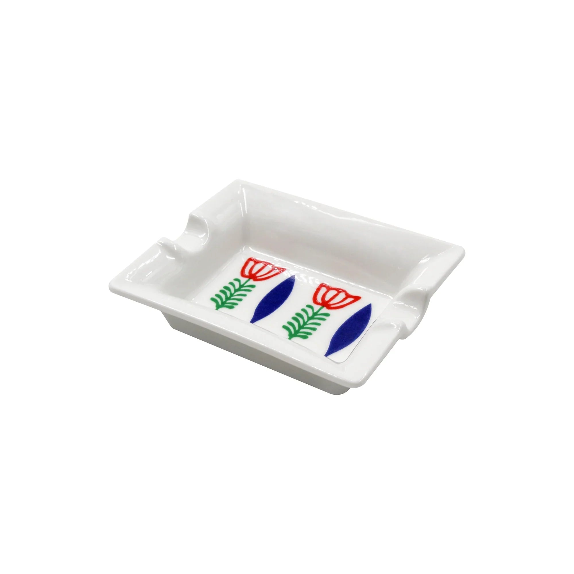 Mouftah El Chark Blue Tulip Ashtray