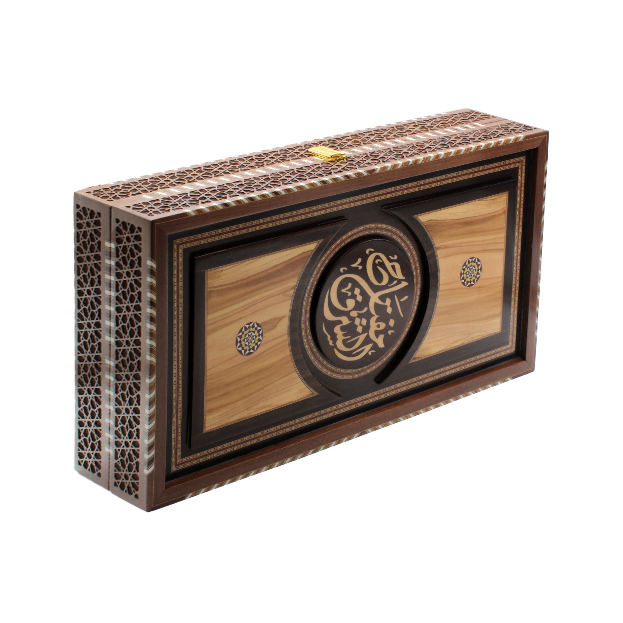 Dark Brown Customized Backgammon