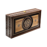 Dark Brown Customized Backgammon