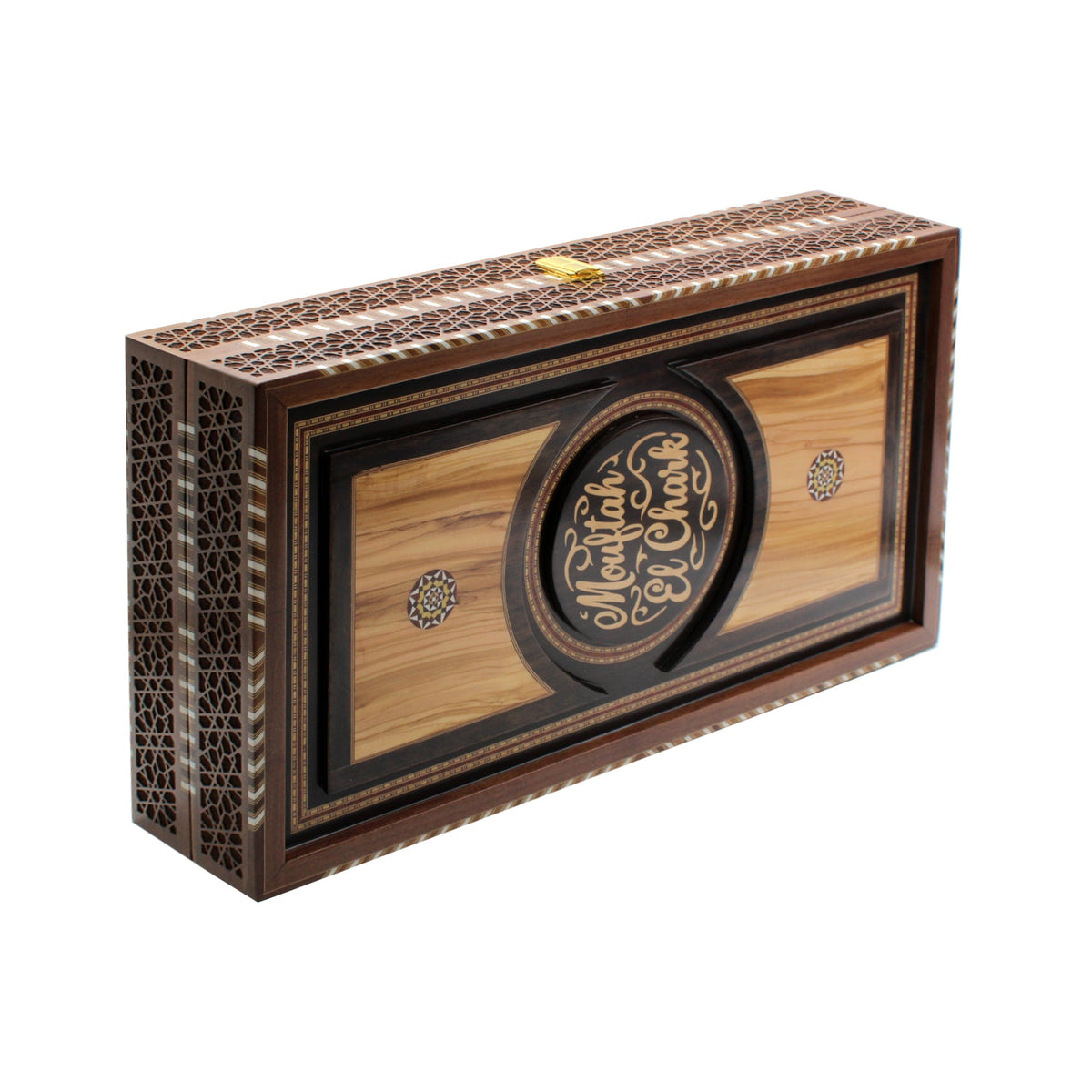 Dark Brown Customized Backgammon