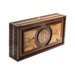 Brown Customized Backgammon