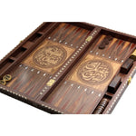 Brown Customized Backgammon