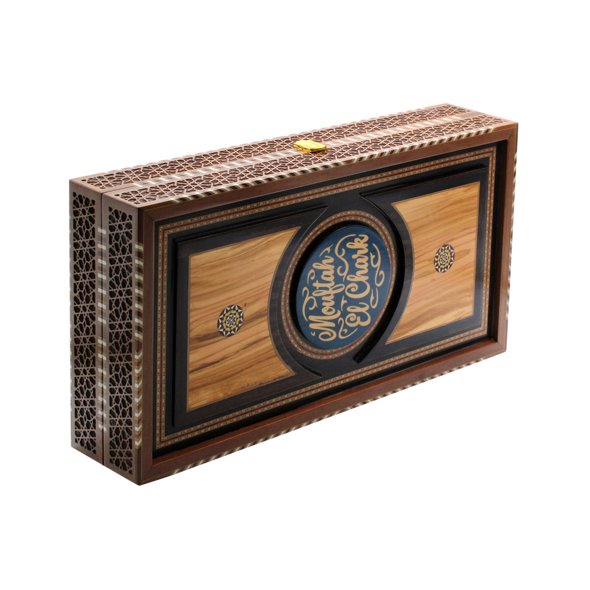Blue Customized Backgammon