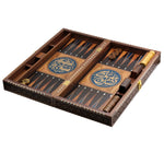 Blue Customized Backgammon