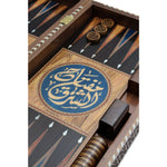 Blue Customized Backgammon