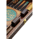 Green Customized Backgammon